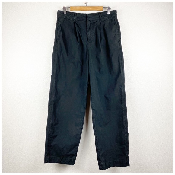 Free People Luca Barrel Pants in Black Size 10 - Picture 3 of 10